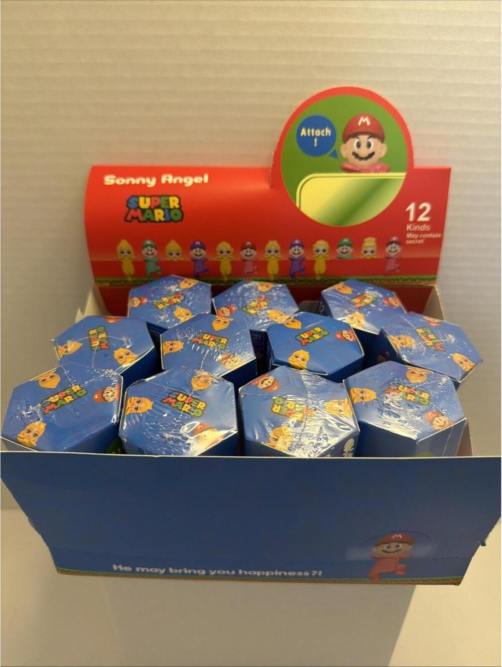 Sonny Angel Hippers Mario Brothers Series  Brand New - BLIND BOX - New In box